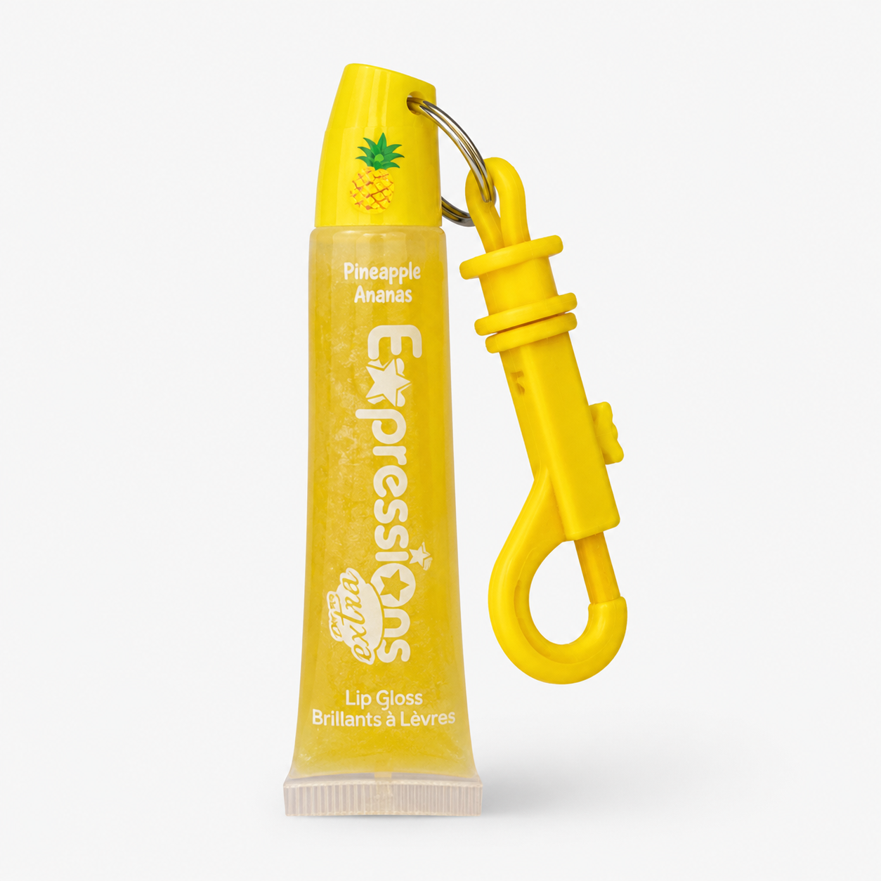 Pineapple Lip Gloss Keychain