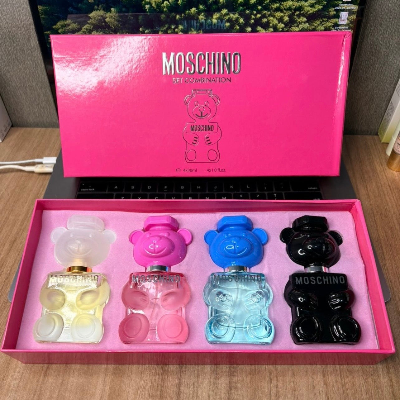 Moschino Teddy Bear Luxury Perfume Set – 4×30ml