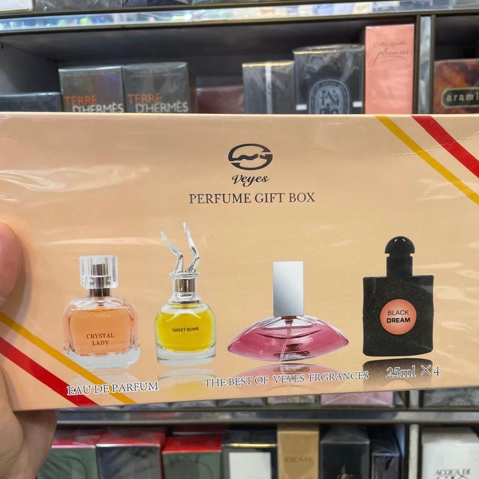THE BEST OF VEYES FRAGRANCES 25ml X4