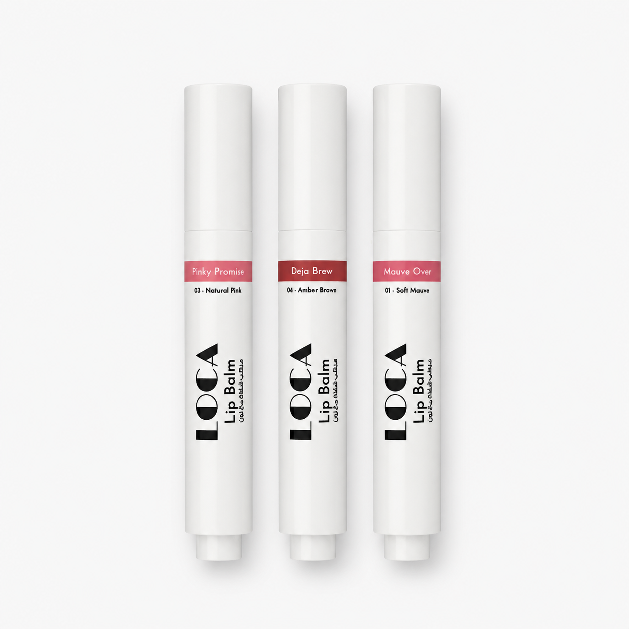 LOCA Tinted Moisturizer Lip Balms