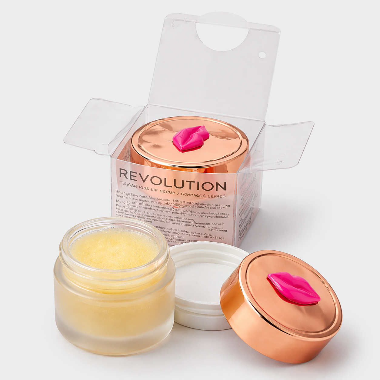 Makeup Revolution Sugar Kiss Lip Scrub - Pineapple