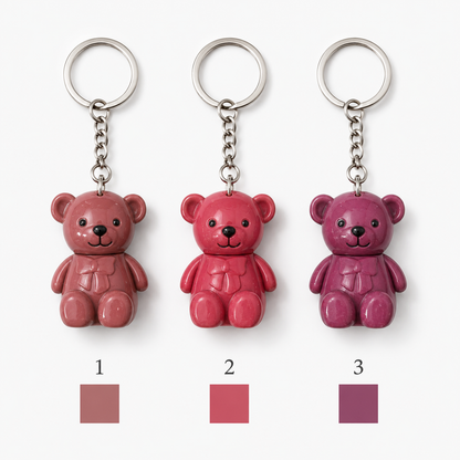 Cute Teddy Bear Keychain