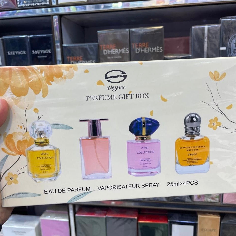 THE BEST OF VEYES FRAGRANCES 25ml X4