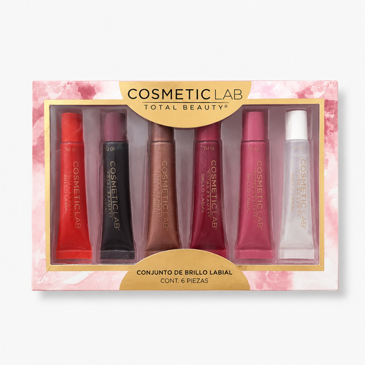Cosmetic Lab Total Beauty – 6 Piece Lip Gloss Set