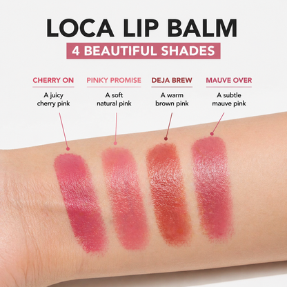 LOCA Tinted Moisturizer Lip Balms
