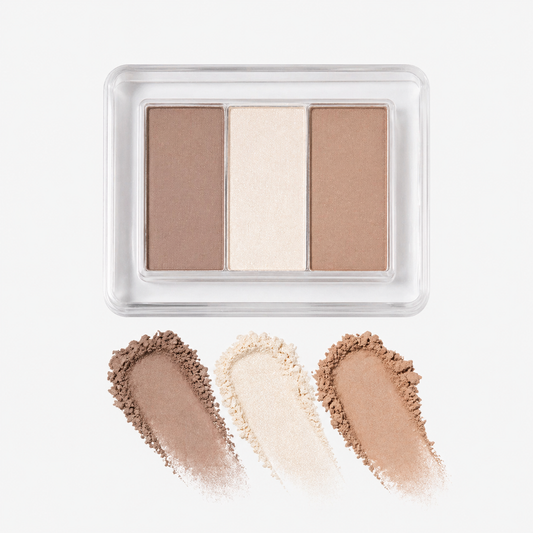 Face Tester Palette – Bronzer & Face Powder Trio