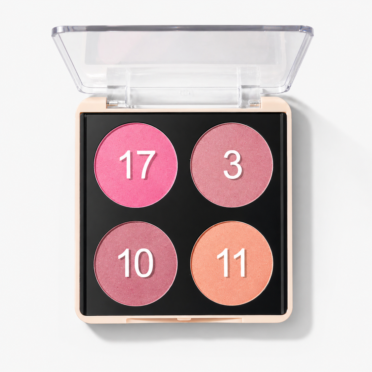 Blush Palette – 4 Shade Makeup Palette