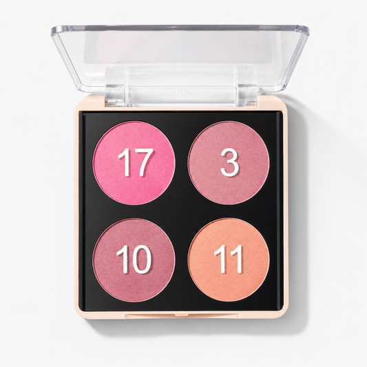 Blush Palette – 4 Shade Makeup Palette